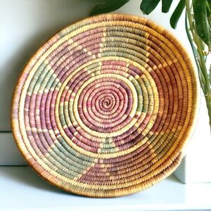 Bohemian basket large wall decor